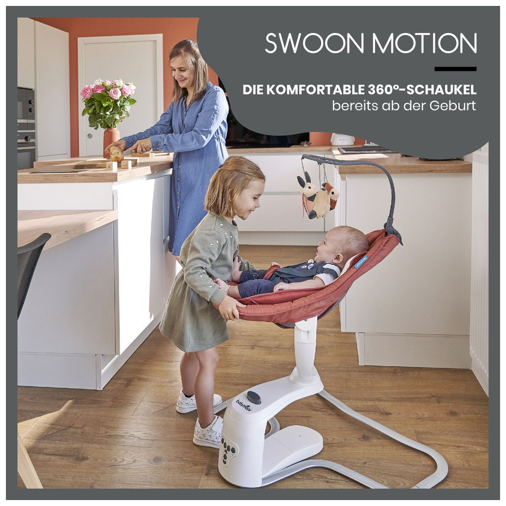 BabymoovBabymoov   Babyschaukel Swoon Motion terracotta
