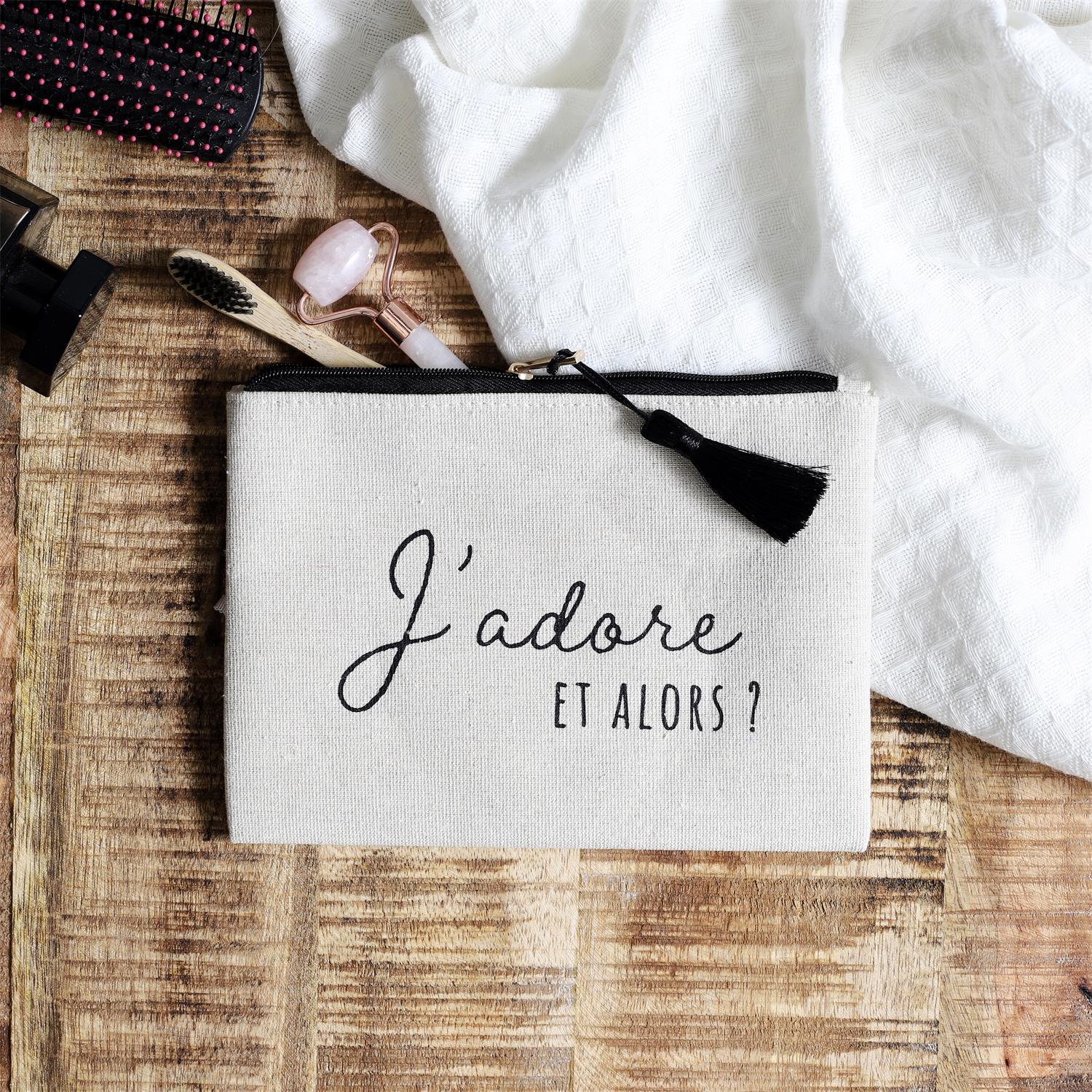 POCHETTE JUTE ET COTON 20X15CM
