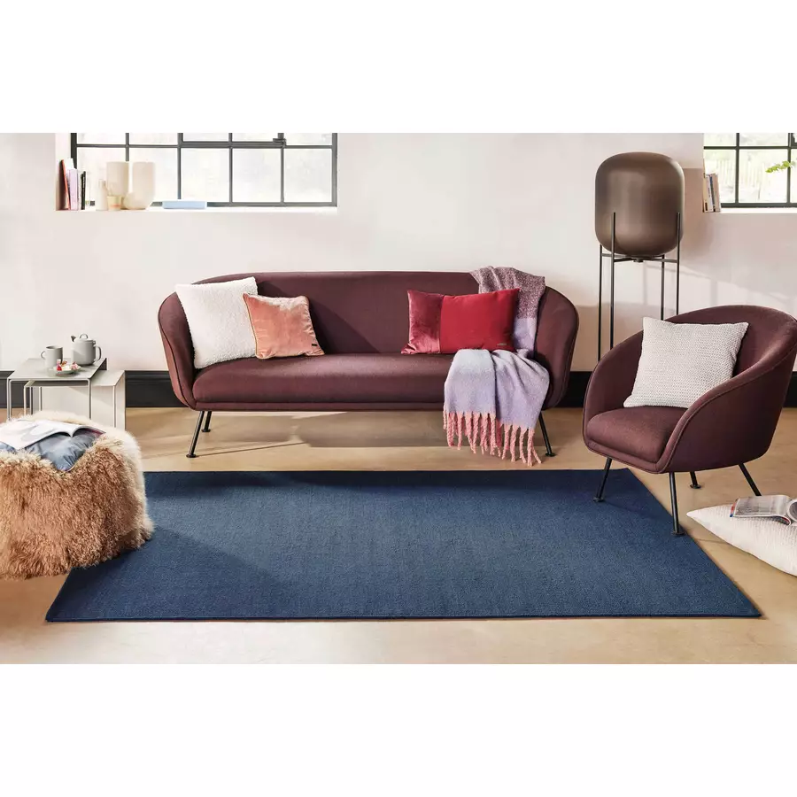 Esprit Kelim Teppich Maya Kelim 2.0 dunkelblau
