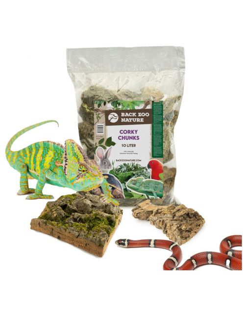 Back Zoo Nature Corky Chunks - Vogelspeelgoed - 10 l