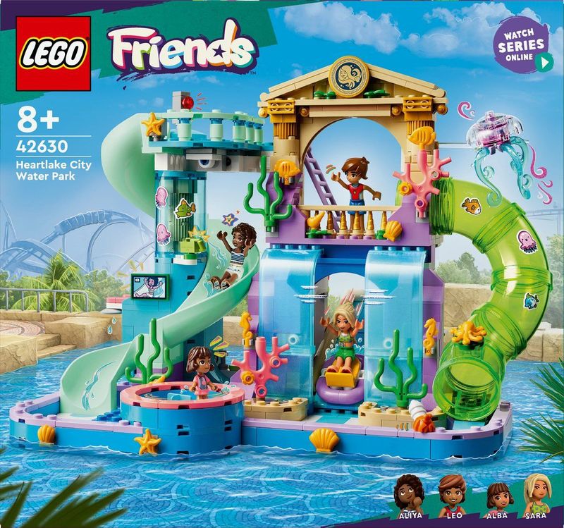 LEGO® Friends - Heartlake City Waterpark - 814 Onderdelen - Blokken