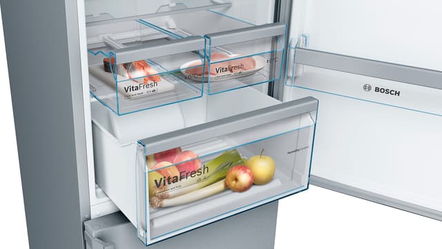 Bosch Serie 4 kølefryseskab KGN397LEQ (inox)