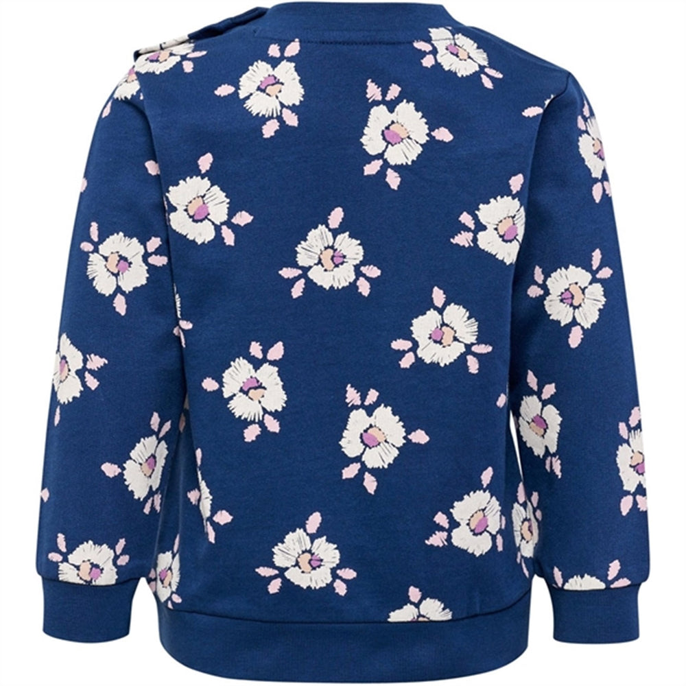 Køb Hummel Dark Denim Bloom Sweatshirt