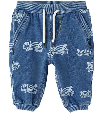 Name It Jogginghosen - NbmBen - Medium+ Blue Denim