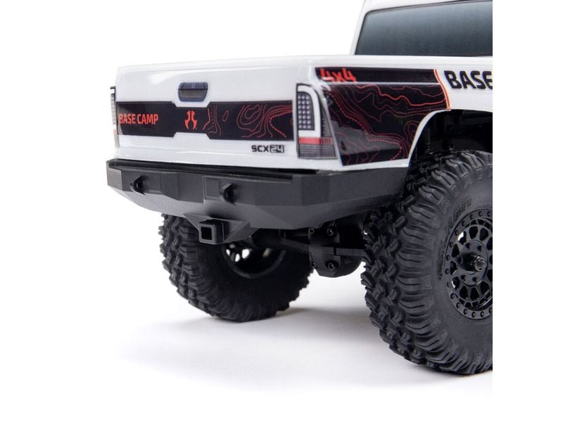 Axial Rock Crawler SCX24 Base Camp 4WD, Weiss RTR 1:24 Rock Crawler Brushed RTR mit Akku & Ladegerät