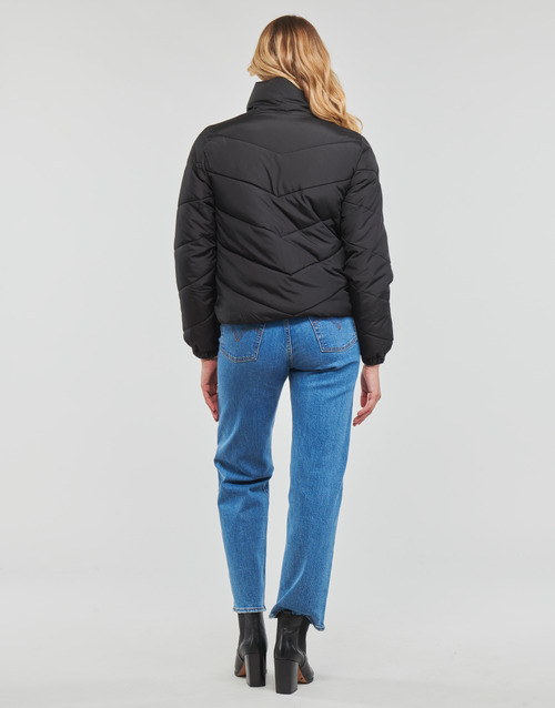 JDY - JDYFINNO SHORT PADDED JACKET OTW HAB - Noir