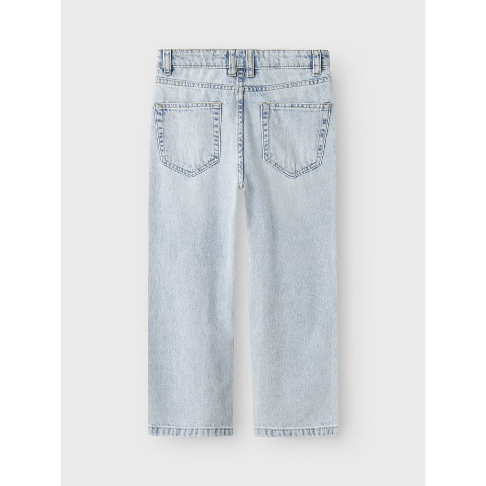 Køb Name It Light Blue Denim Ryan Straight Jeans Noos