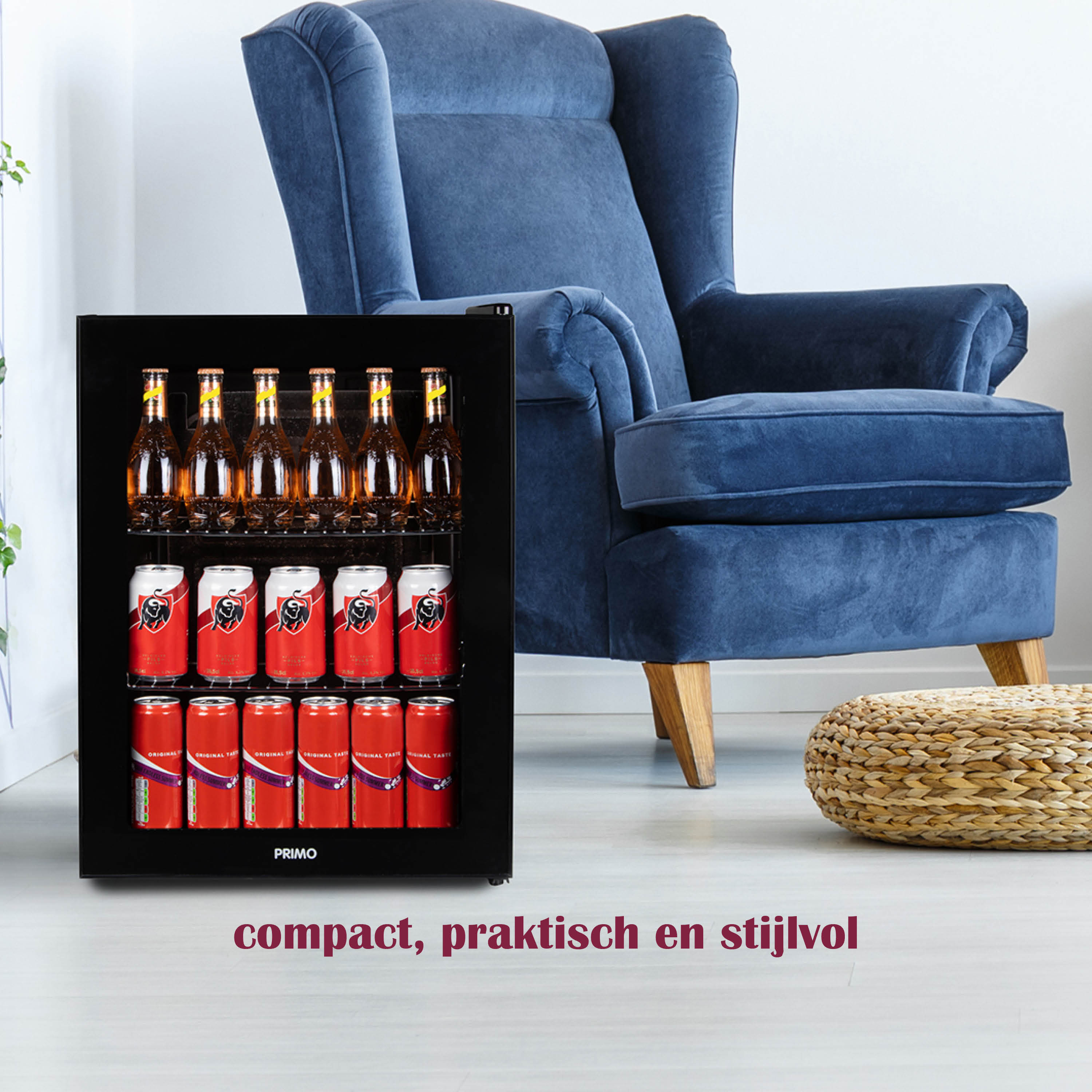 Primo PR179BC 60 liter drankkoelkast