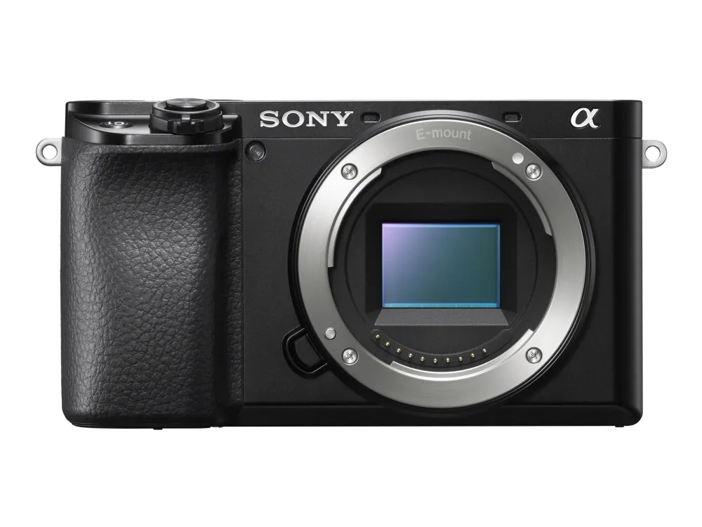 Sony a6100 ILCE-6100 - Digitalkamera - spejlløst - 24.2 MP - APS-C - 4K / 30 fps - kun kamerahus - Wi-Fi, NFC, Bluetooth - sort