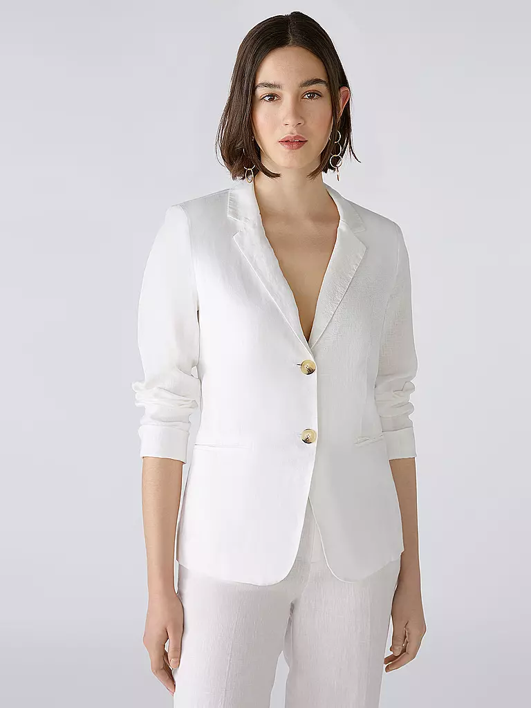 OUÍ Blazer weiss