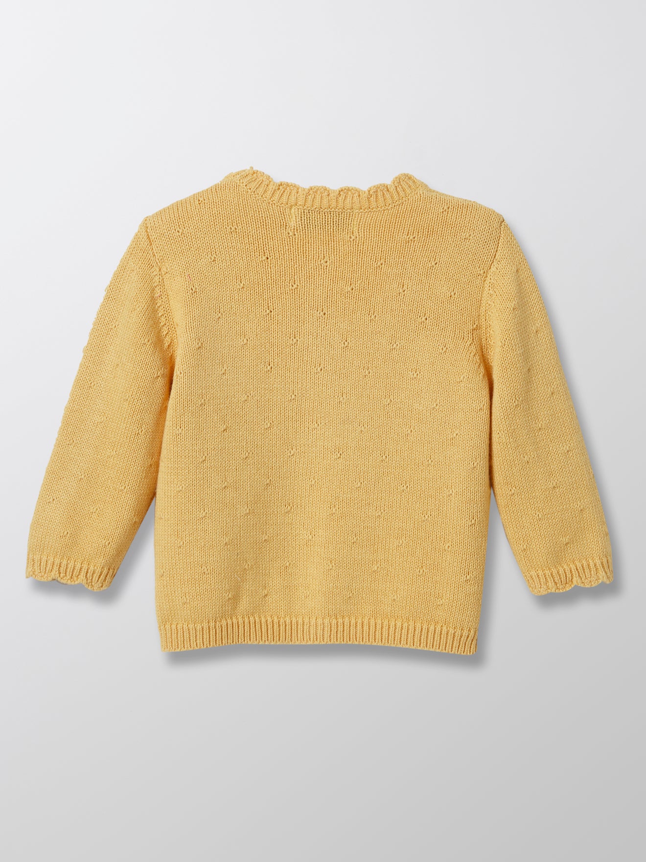 Cardigan pointelle Bébé - Coton bio