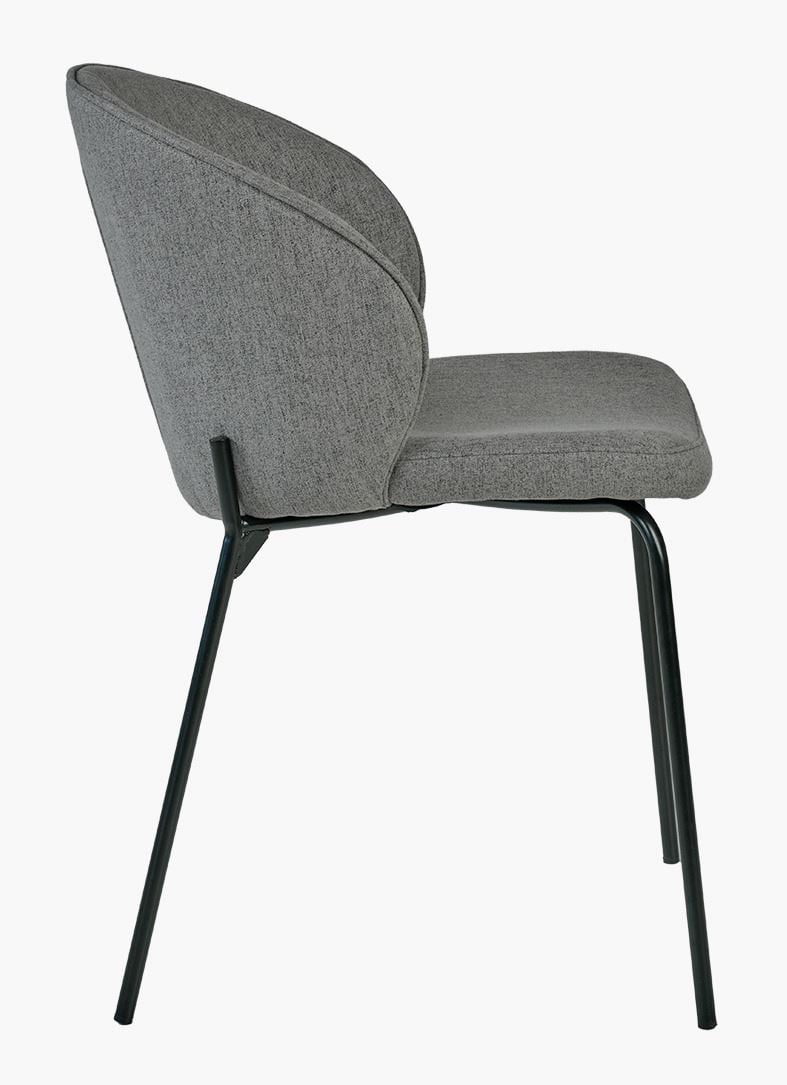 Spisestuestol grå - 57x49.5x80 cm