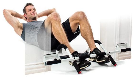Système de gym portable avec barre de traction et station d'entraînement complet - Multi-Gym Pro