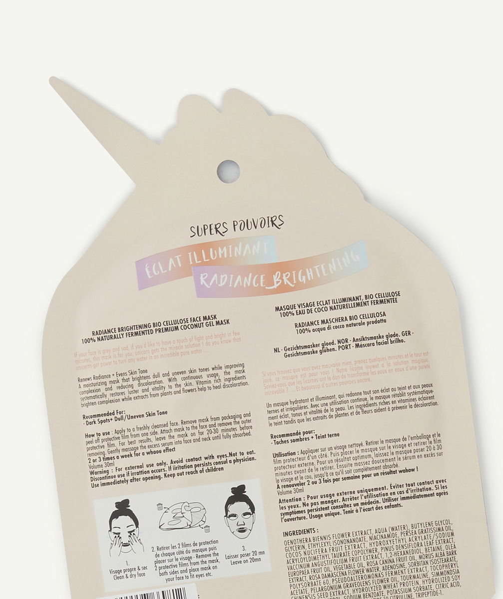 INUWETMASQUE VISAGE ÉCLAT LICORNE FILLE