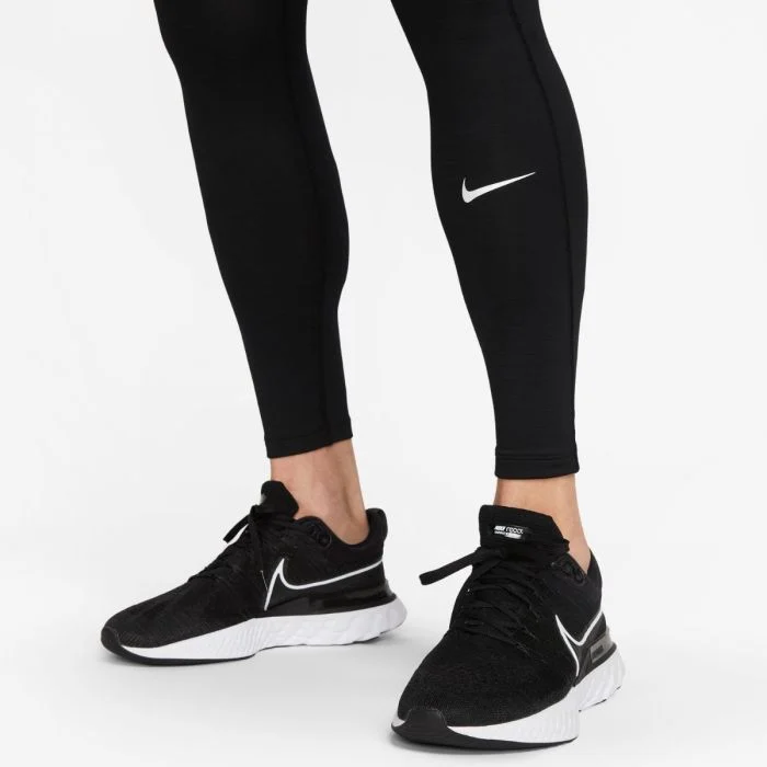 Nike Herre Lange tights Pro Warm Tights Sort