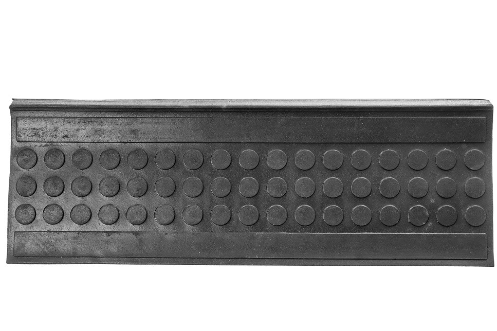Jet-Line Stufenmatten MELINA 5er-Set Außenbereiche Treppenmatten Antirutschmatte 25x75cm schwarz