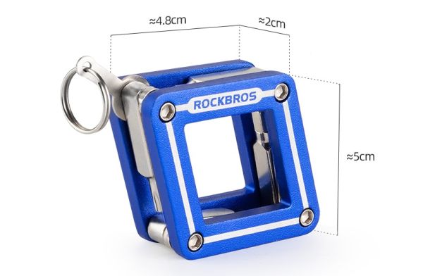 RockBros Multifunction Foldeværktøj, 8  Funktioner