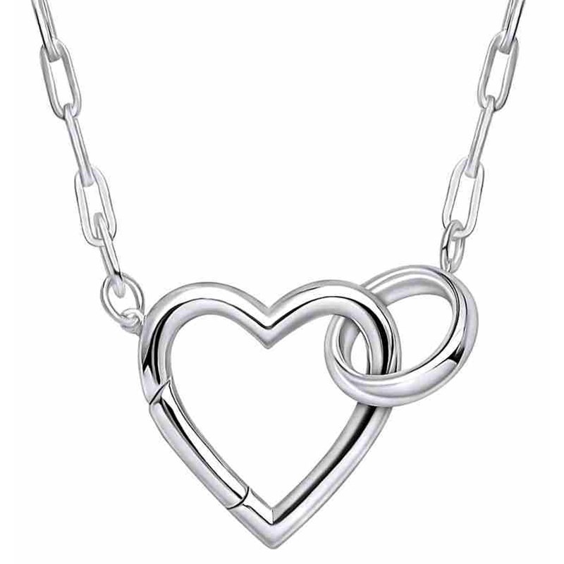 Collier coeur en argent 925