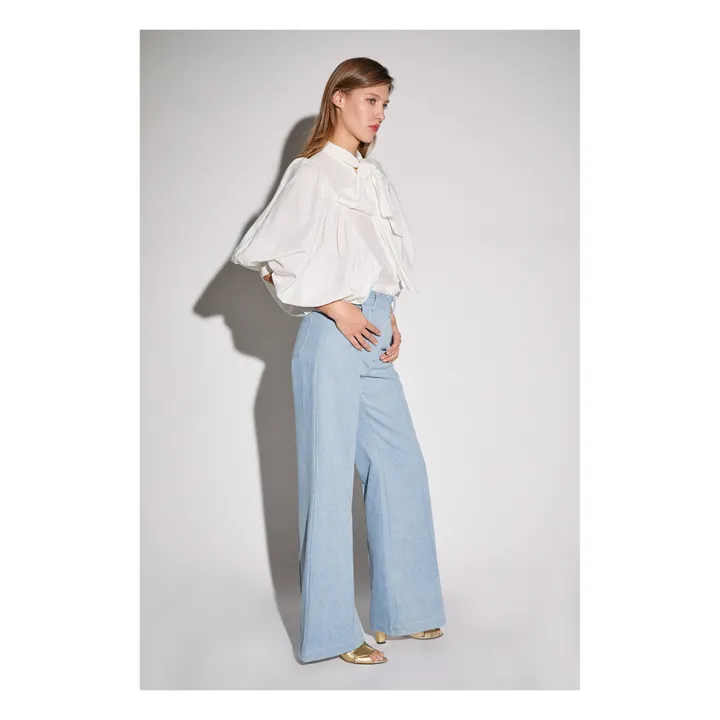 The Label Edition Blouse Maeva | Blanc