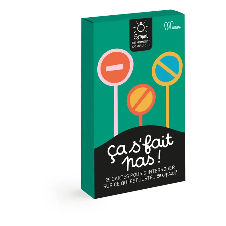 Minus Editions Jeu de cartes - Ca s'fait pas !