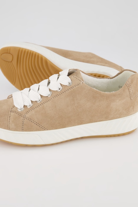 Ara Leder-Sneaker, Veloursleder, Wechselfußbett