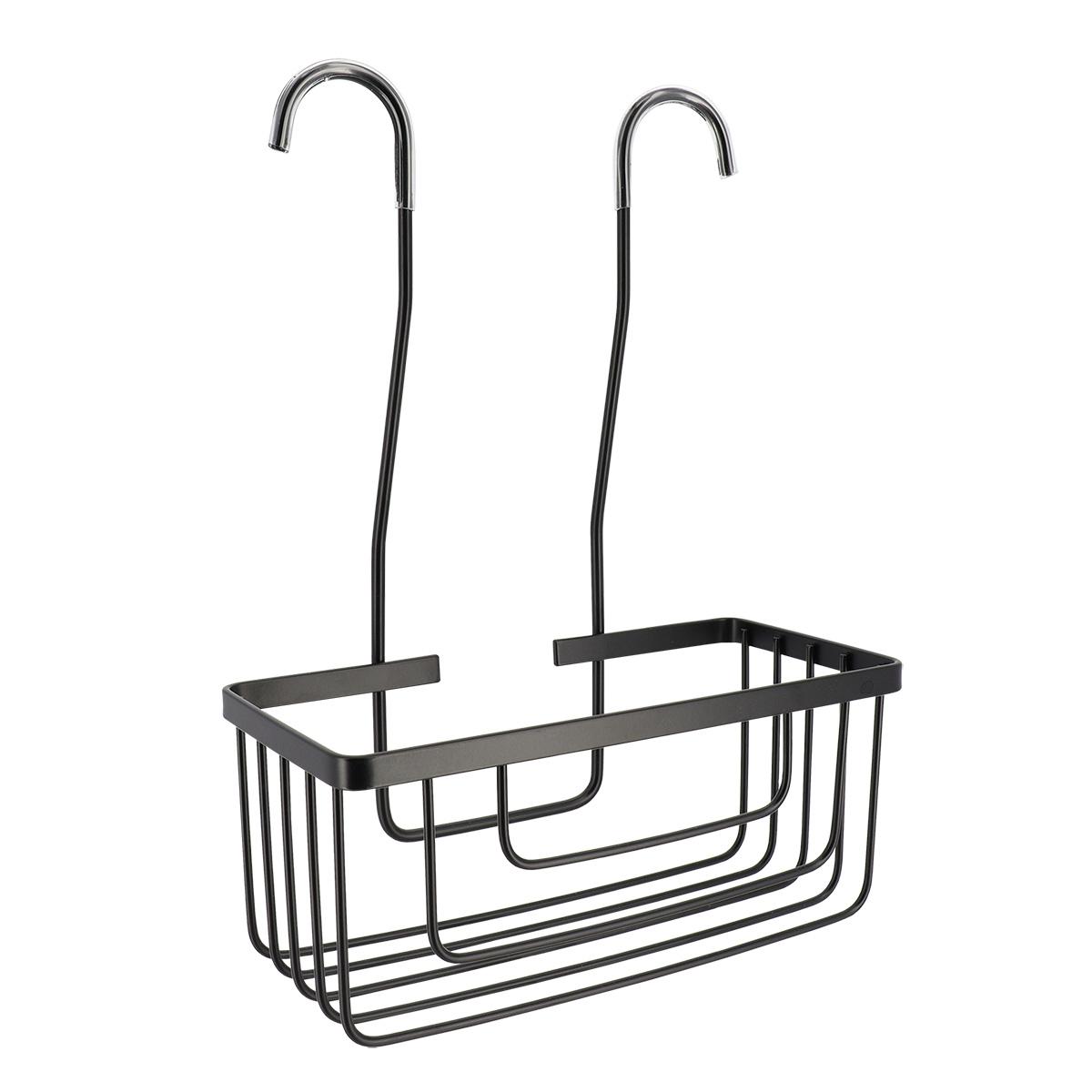 SERVITEUR DE DOUCHE ACIER INOXYDABLE THERMOSTAT NOIR