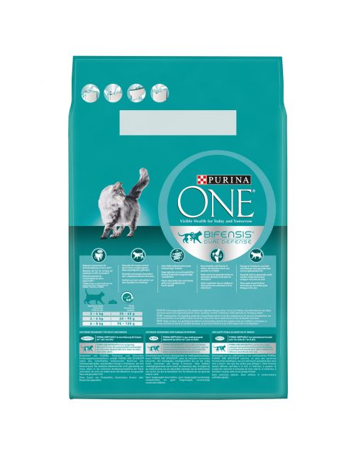 Purina One Adult Zalm&Granen - Kattenvoer