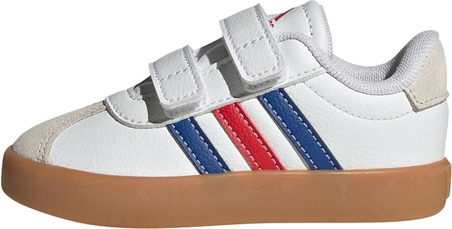 Adidas Sportswear VL Court 3.0 sneakers wit zwart beige Suede 19