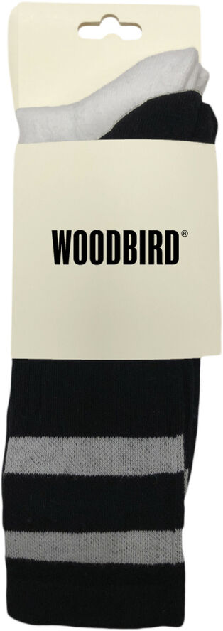 Woodbird WBTennis Logo Socks White
