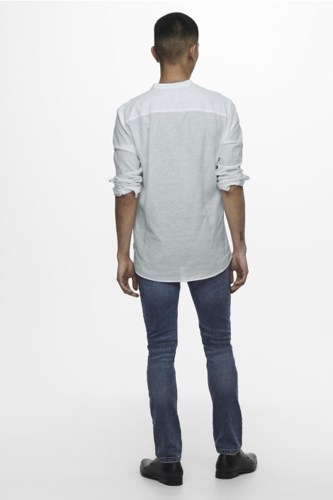 Only & Sons blauwe heren overhemd