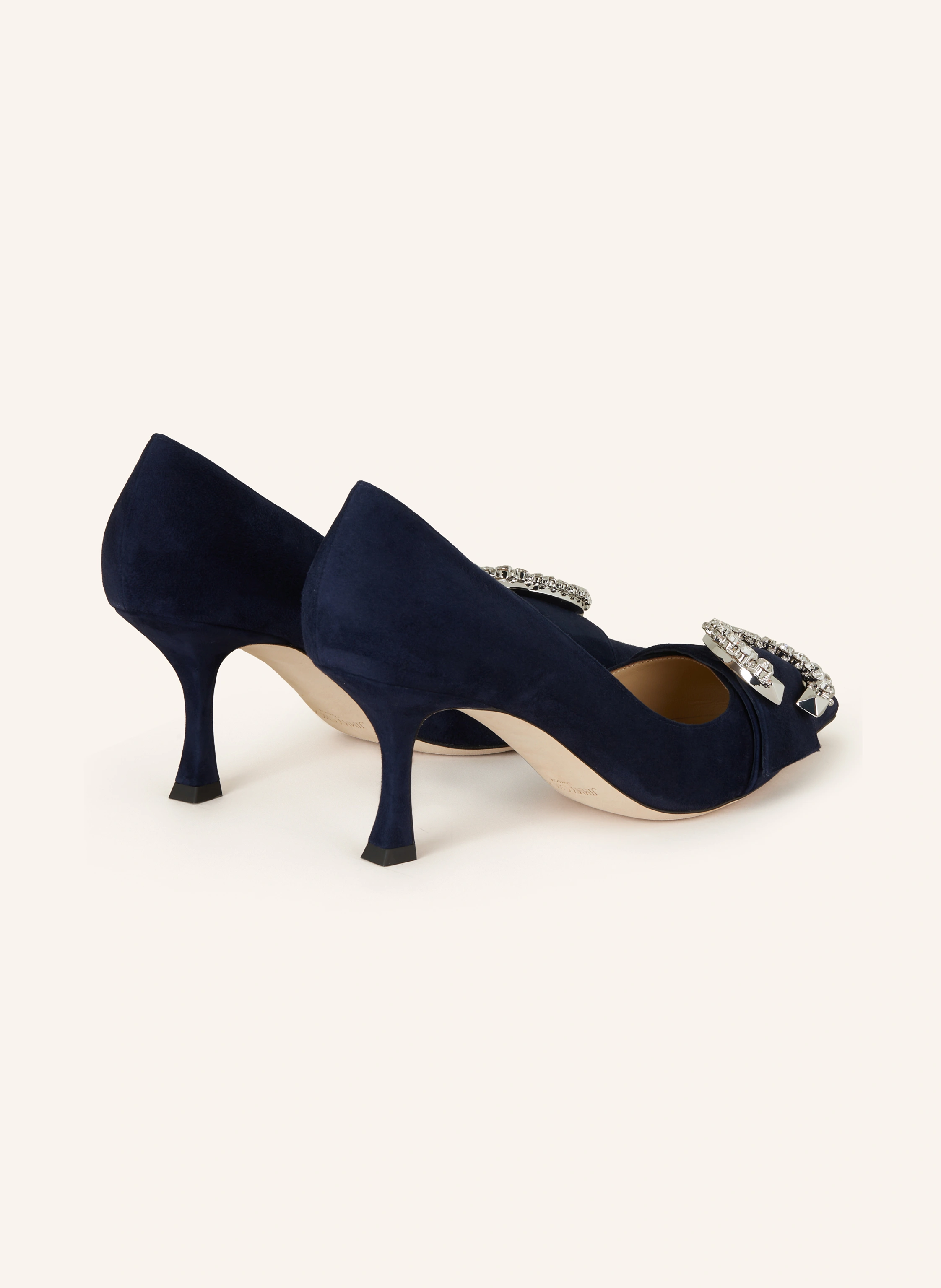 JIMMY CHOO Pumps MELVA 70 mit Schmucksteinen