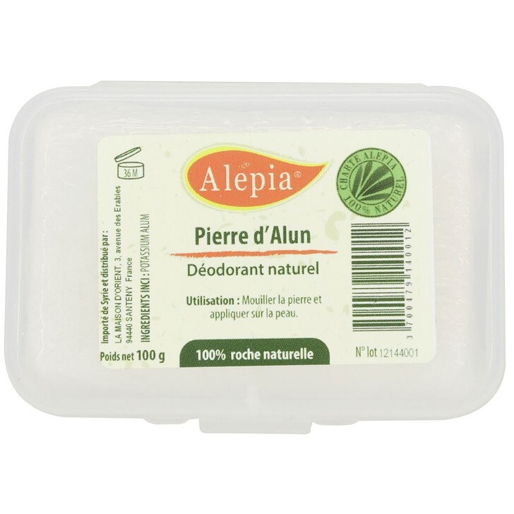 Déodorant naturel à la pierre d'alun - 100 g