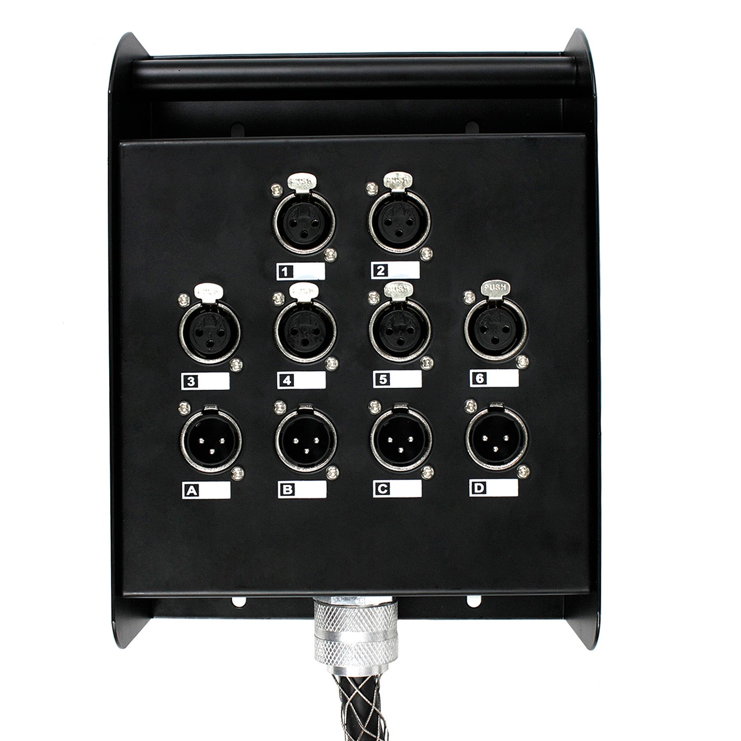Devine SNC-10-6-4 Stagesnake XLR multikabel 6-weg 10 meter