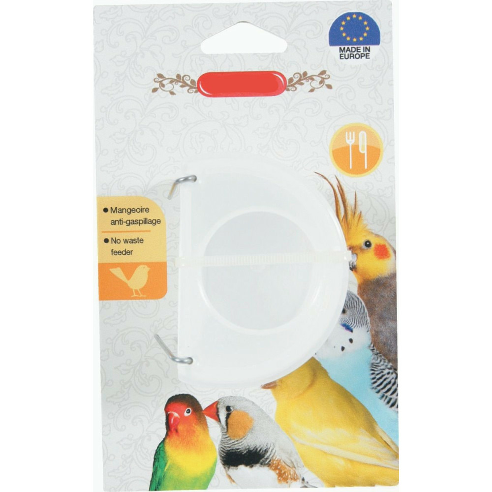 Mangeoire suspendues anti gaspillage, 8 x 5.5 x 4 cm , pour oiseaux