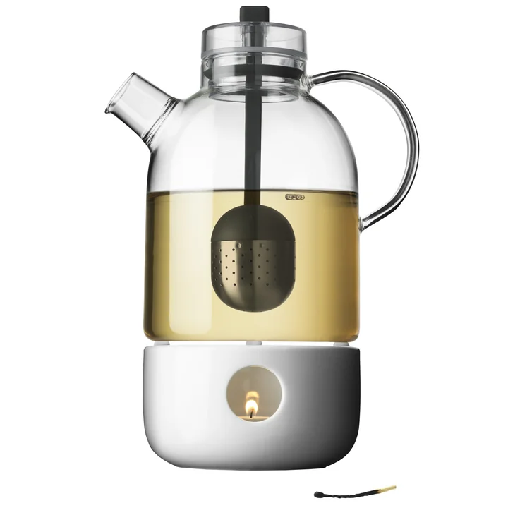 Audo - Kettle Teekanne mit Tee-Ei, 1.5 l