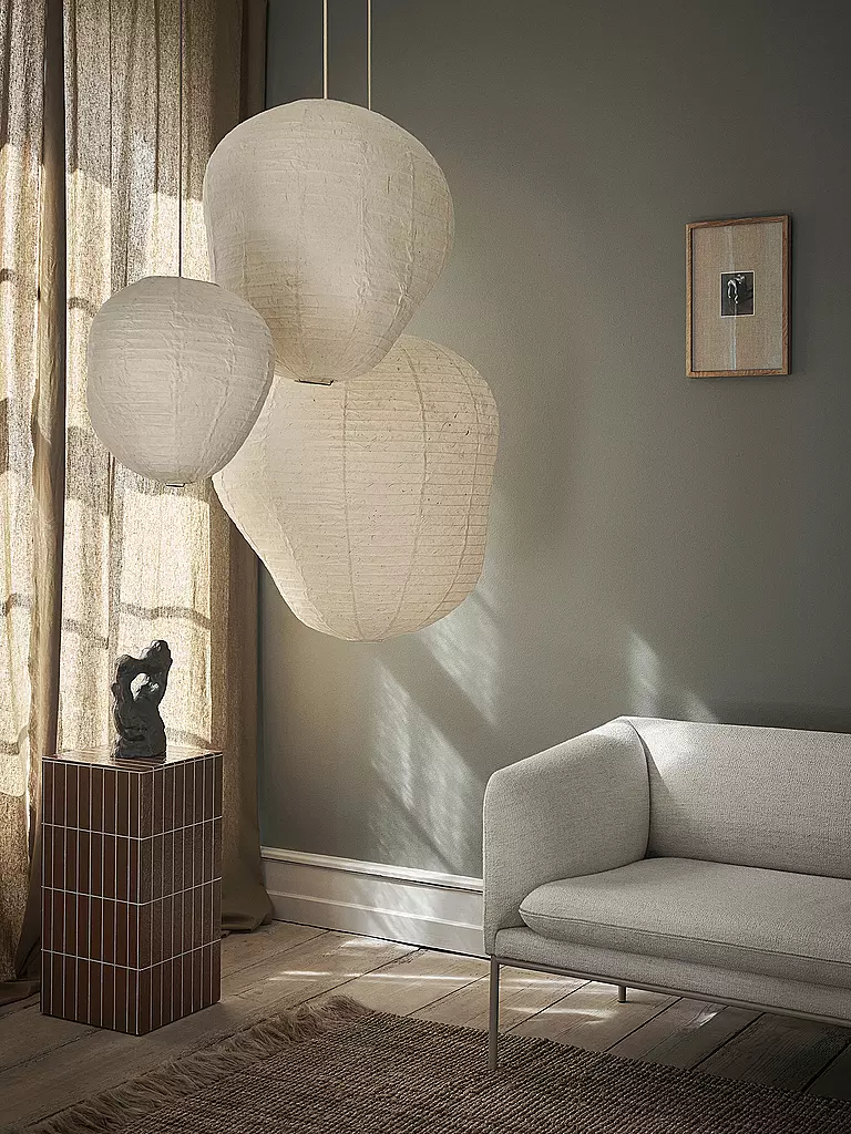 FERM LIVING Lampenschirm KURBIS 40 Natural creme