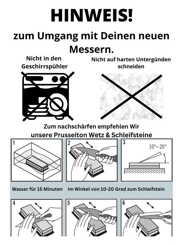 Damast-Kochmesser Mikkusu, XL