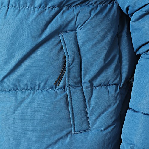 Doudoune Capuche Bleu