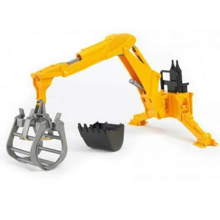 BRUDER® 2338 Heckbagger mit Greifer