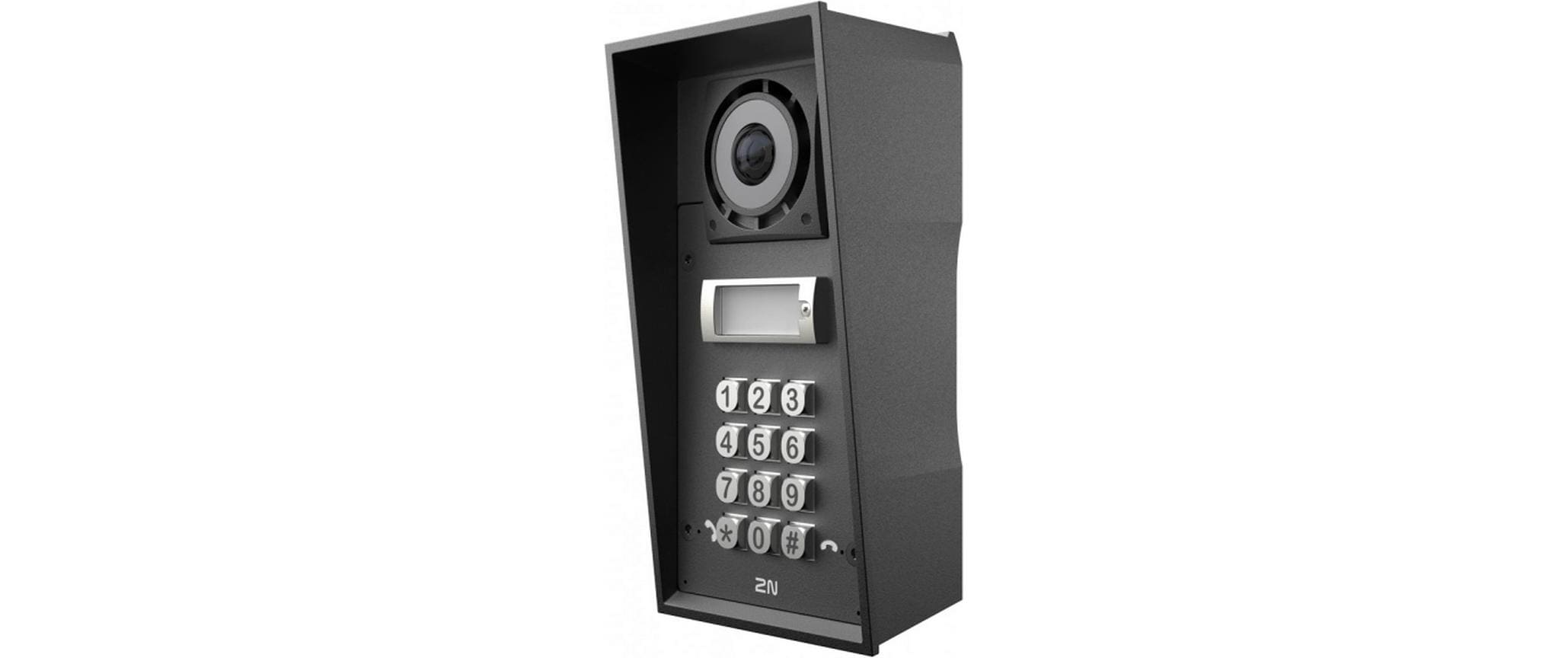 IP Türstation Force 2.0 - 1 Taste, Kamera, Keypad<br>Robustes Video-Intercom mit Kamera, Nummernblock und Weitwinkel