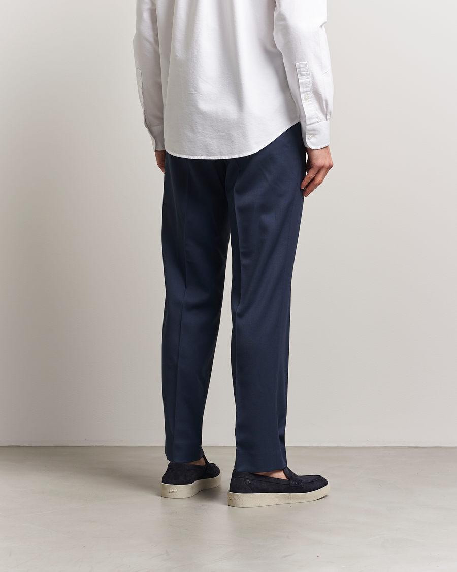 Filippa K Relaxed Terry Wool Trousers Dusk Blue