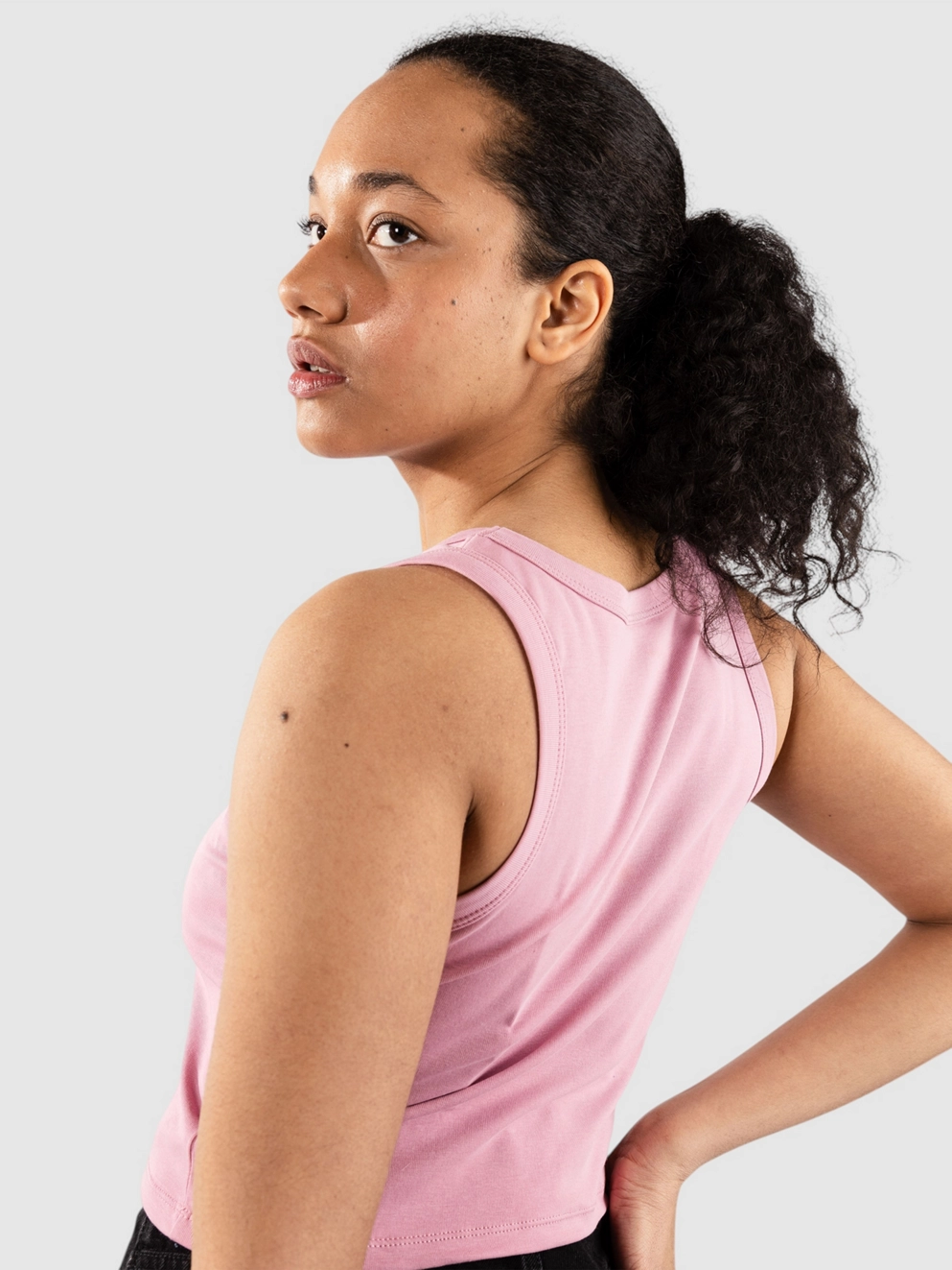 Blue Tomato Cropped Tank Top rose smooth