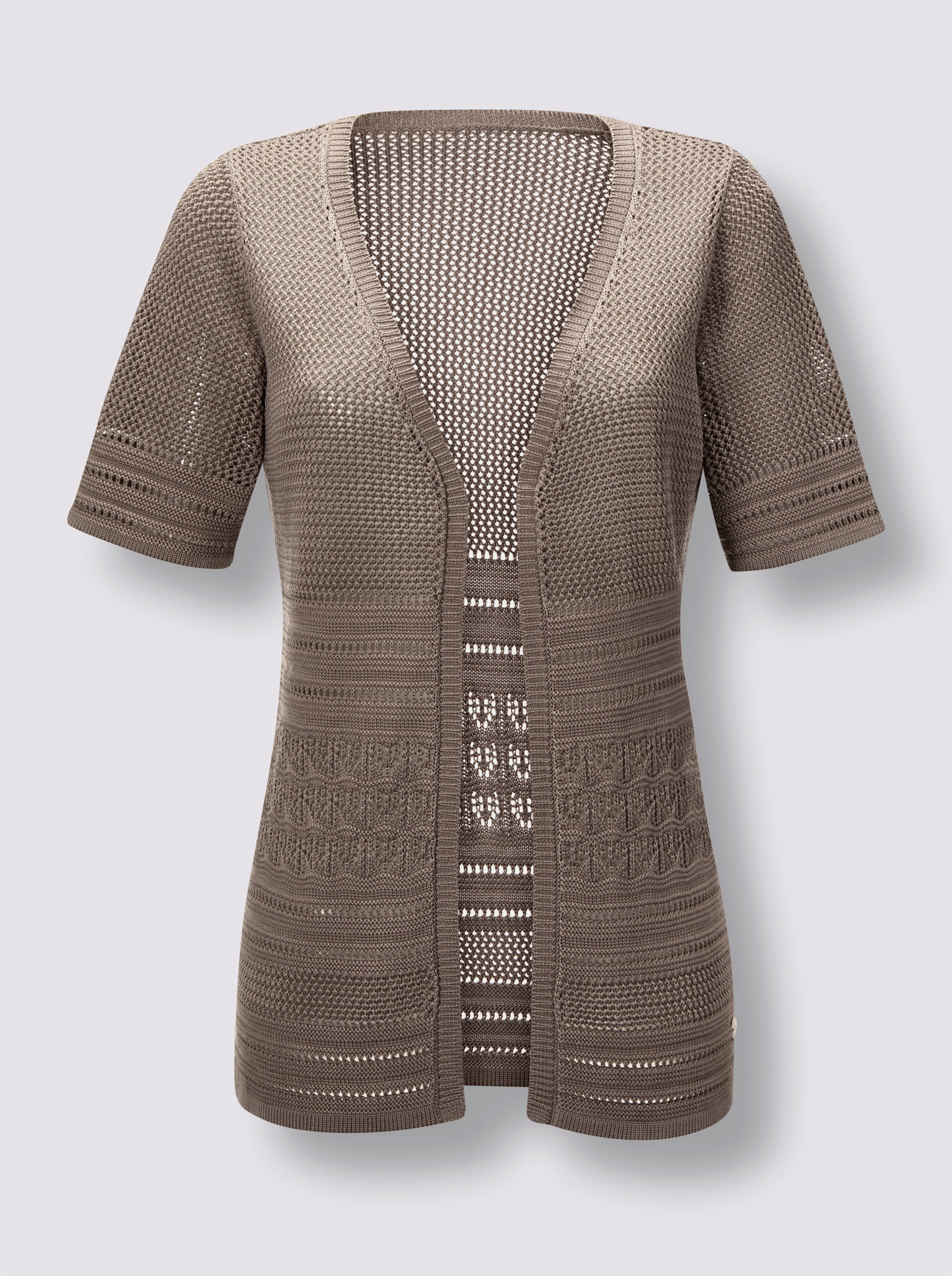 Lyocell-Strickjacke