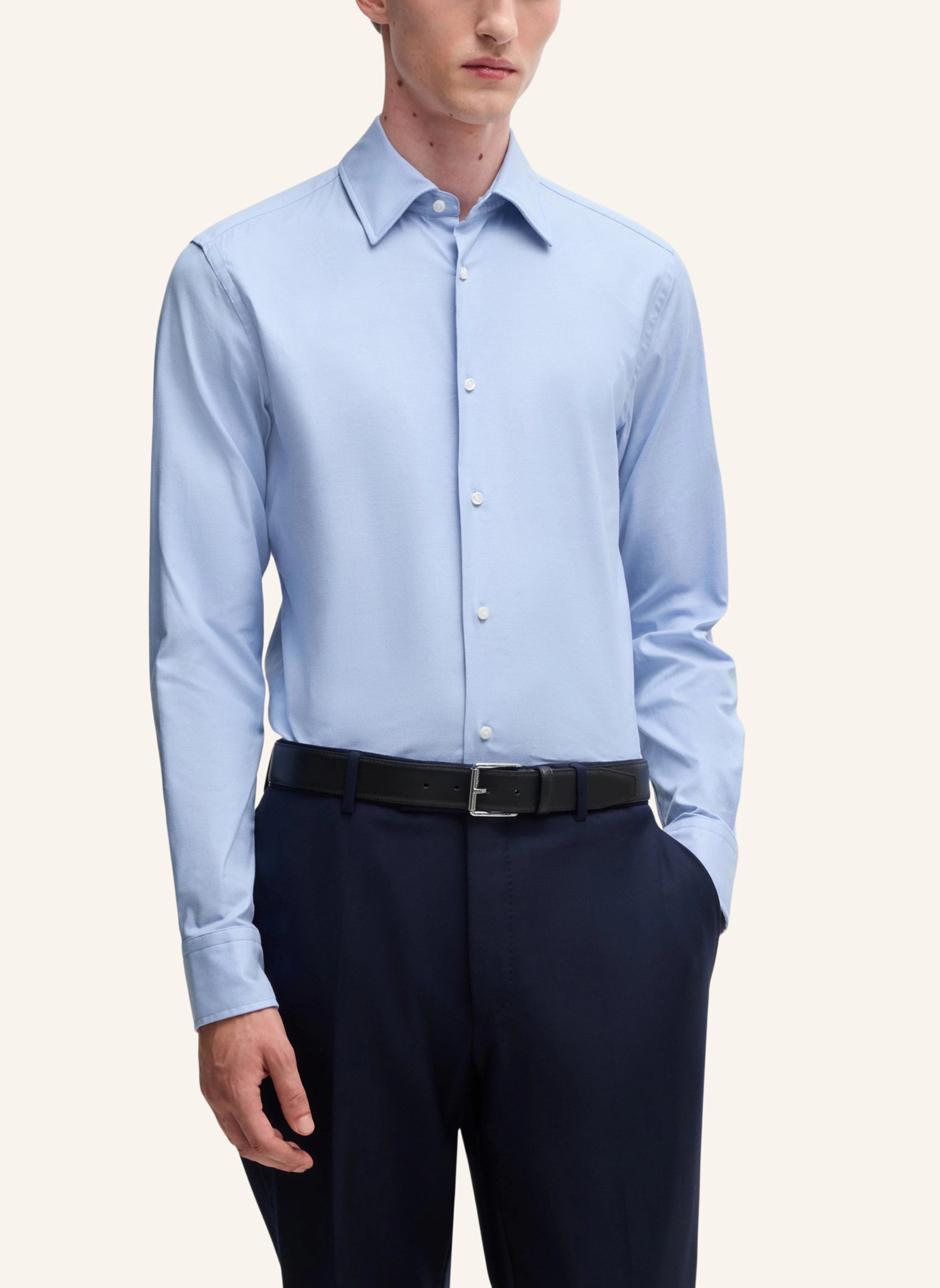 BOSS Business Hemd L-HAYS-KENT-C1-243 Slim Fit