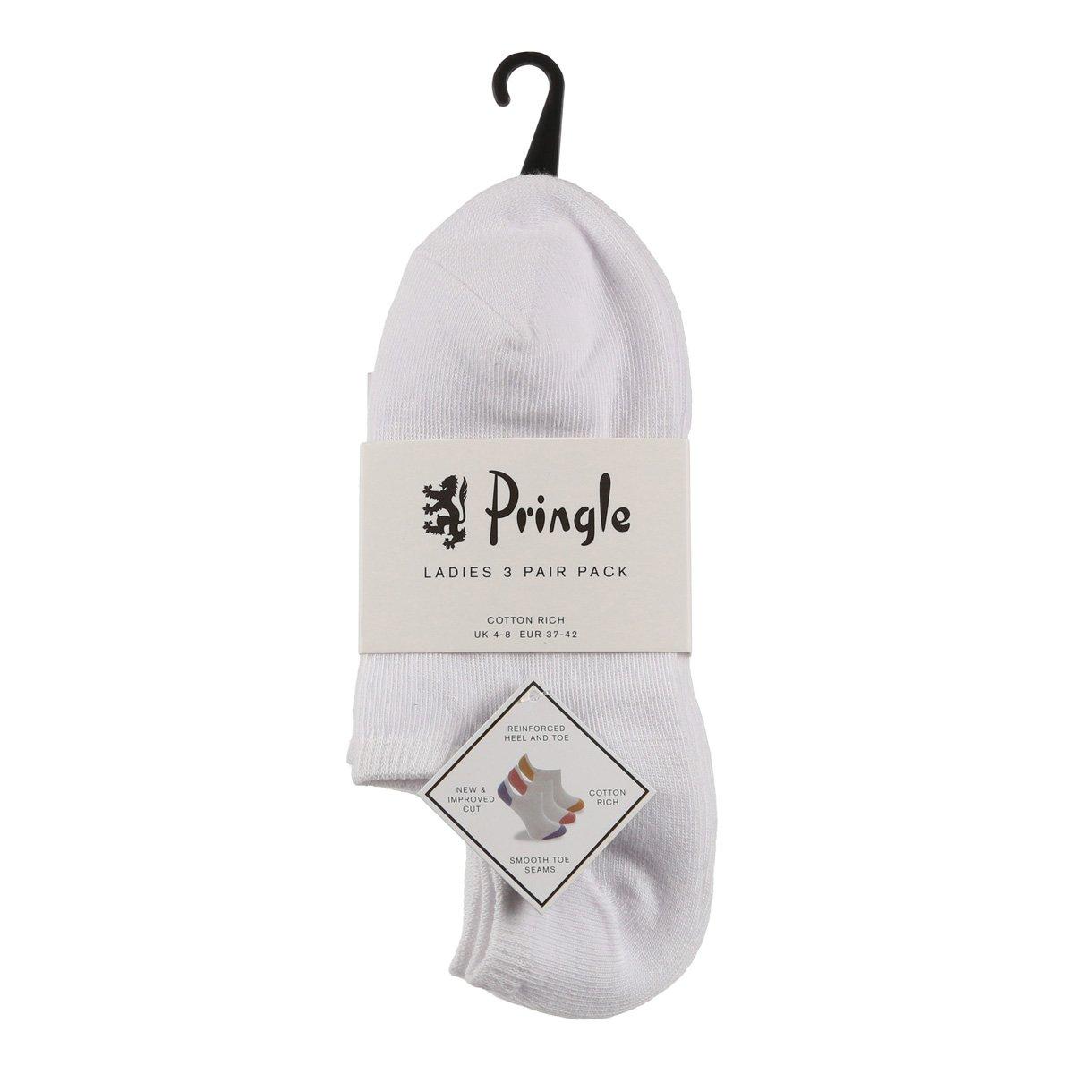 Pringle Secret Socks 3 Pack Ladies