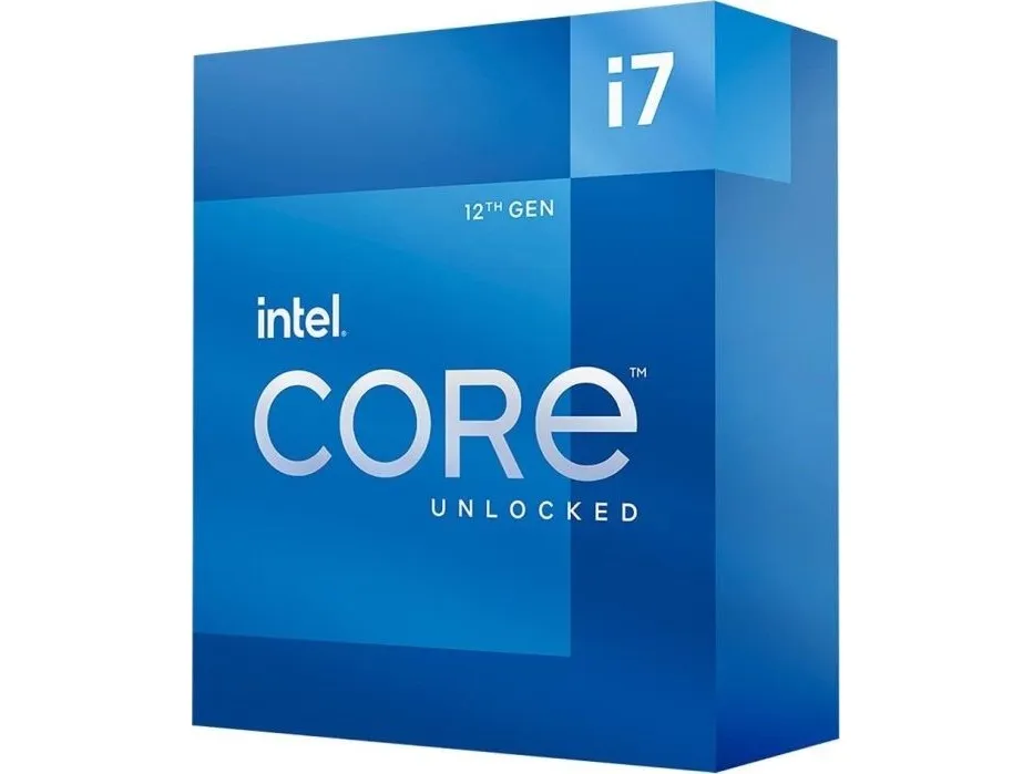 Intel Core i7 12700K - 3.6 GHz - 12-core - 20 tråde - 25 MB cache - LGA1700 Socket - Kasse (uden køler)