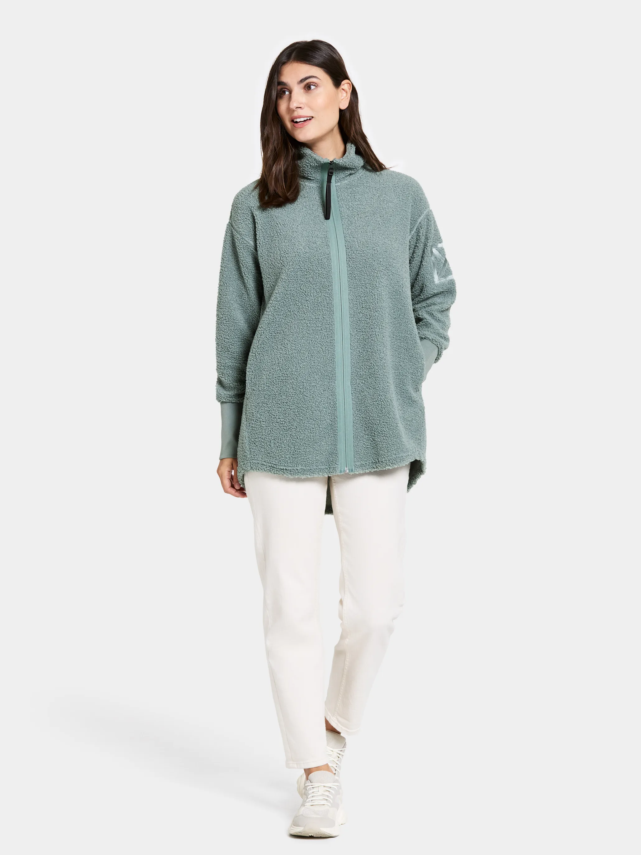 Didriksons Women's Sally Full Zip 2 Factory Blue