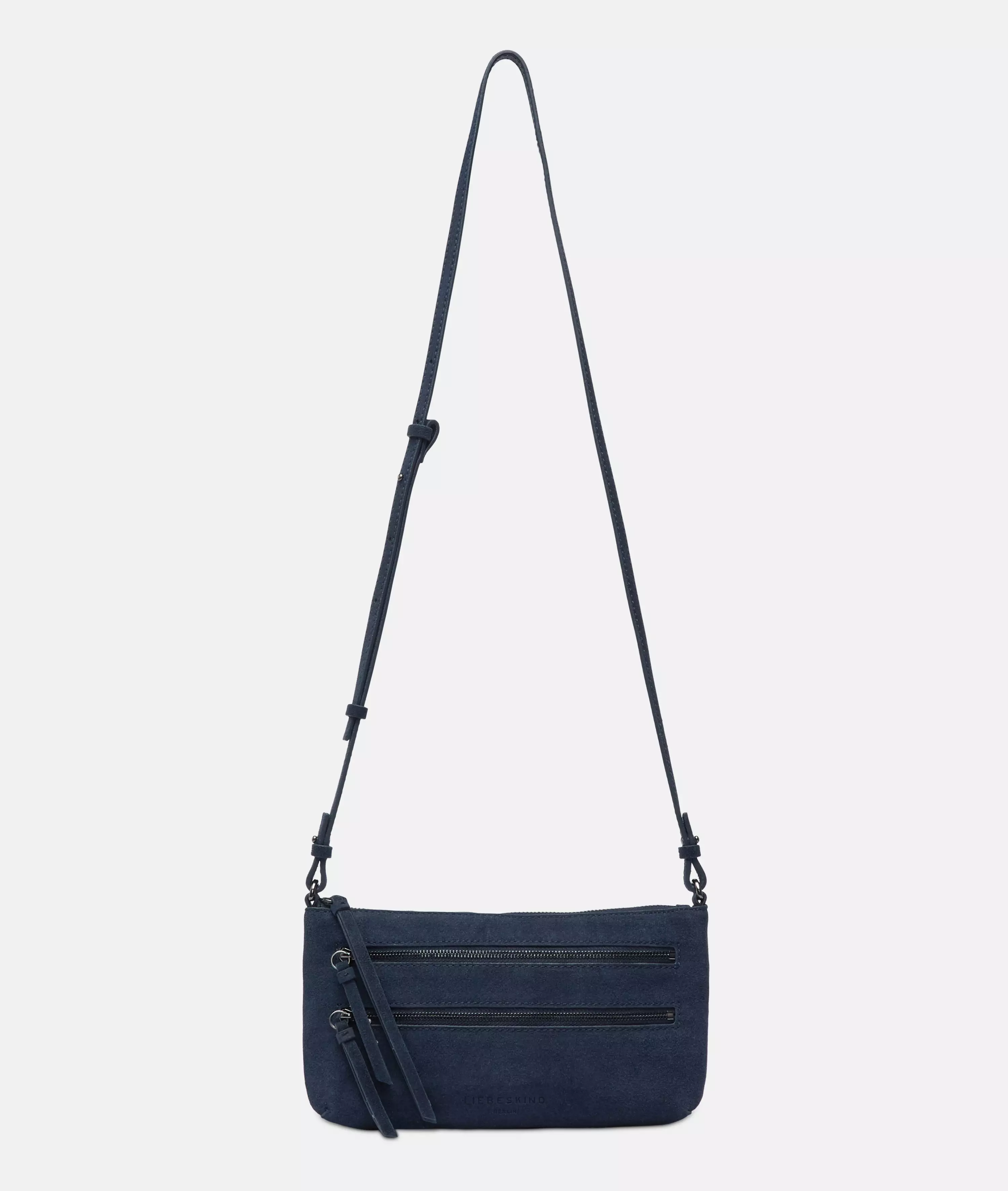 Crossbody Handy shoulder bag made from soft suede