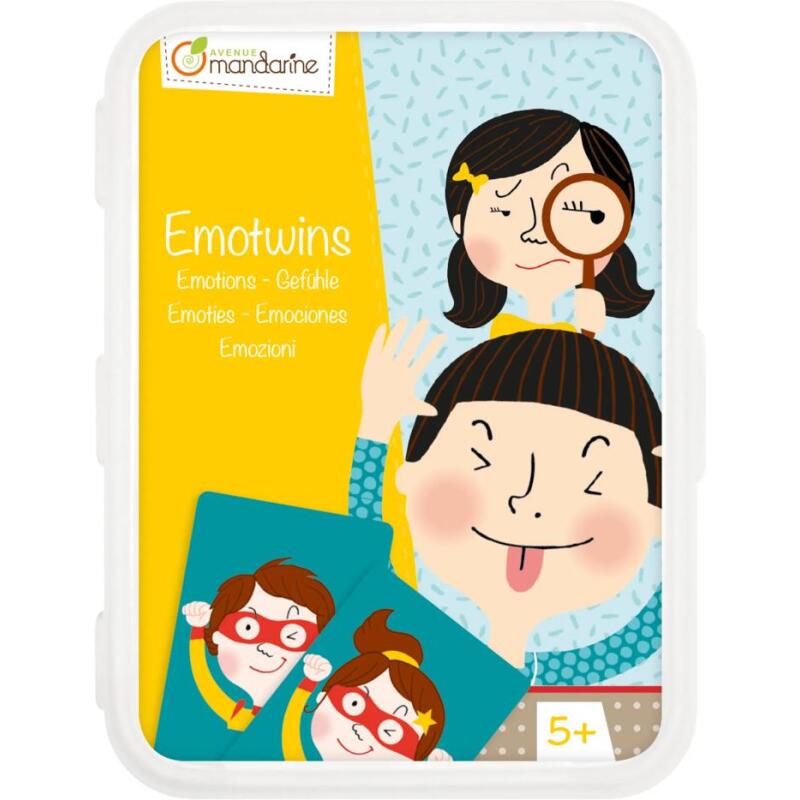 Jeu de cartes Emotwins - Multicolore