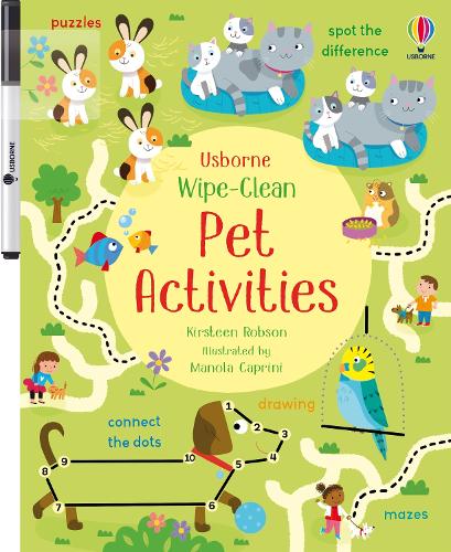 Wipe-Clean Pet Activities - Wipe-clean Activities (Paperback)
